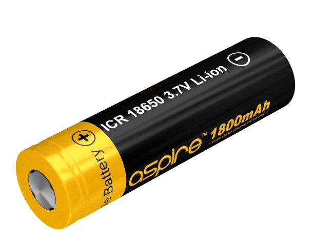 Baterie ASPIRE ICR Typ 18650 1800mAh 40A