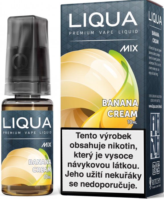 LIQUA Mix - Banana Cream AKCE 3+1