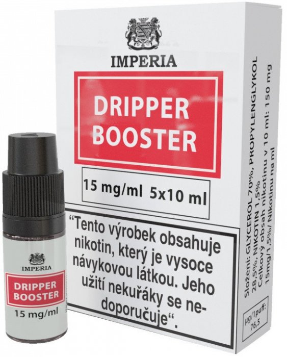Dripper Booster IMPERIA  PG30/VG70 -  15mg - 5x10ml