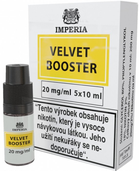 Velvet Booster IMPERIA PG20/VG80 - 20mg - 5x10ml