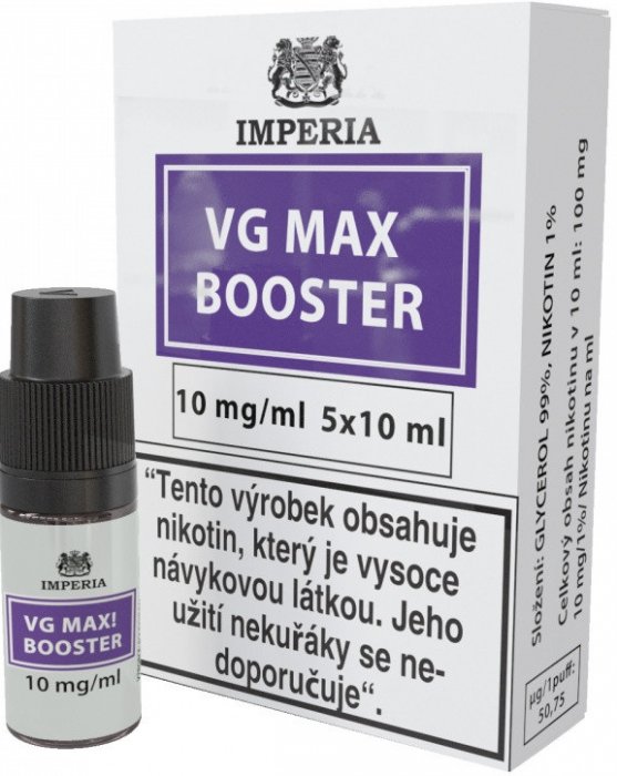 VG MAX Booster IMPERIA VG100 - 10mg - 5x10ml