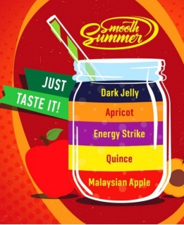 Big Mouth  - Malajské jablko a energetický nápoj 